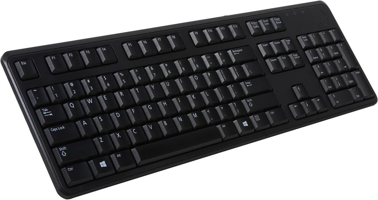 Dell KB212-B ブラック 104 ノーマルキー USB 有線 エルゴノミックキーボード