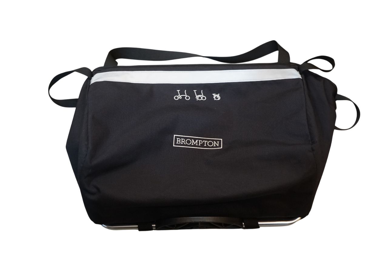 良品】BROMPTON ブロンプトン フロントバッグ イエロー 自転車用バッグ