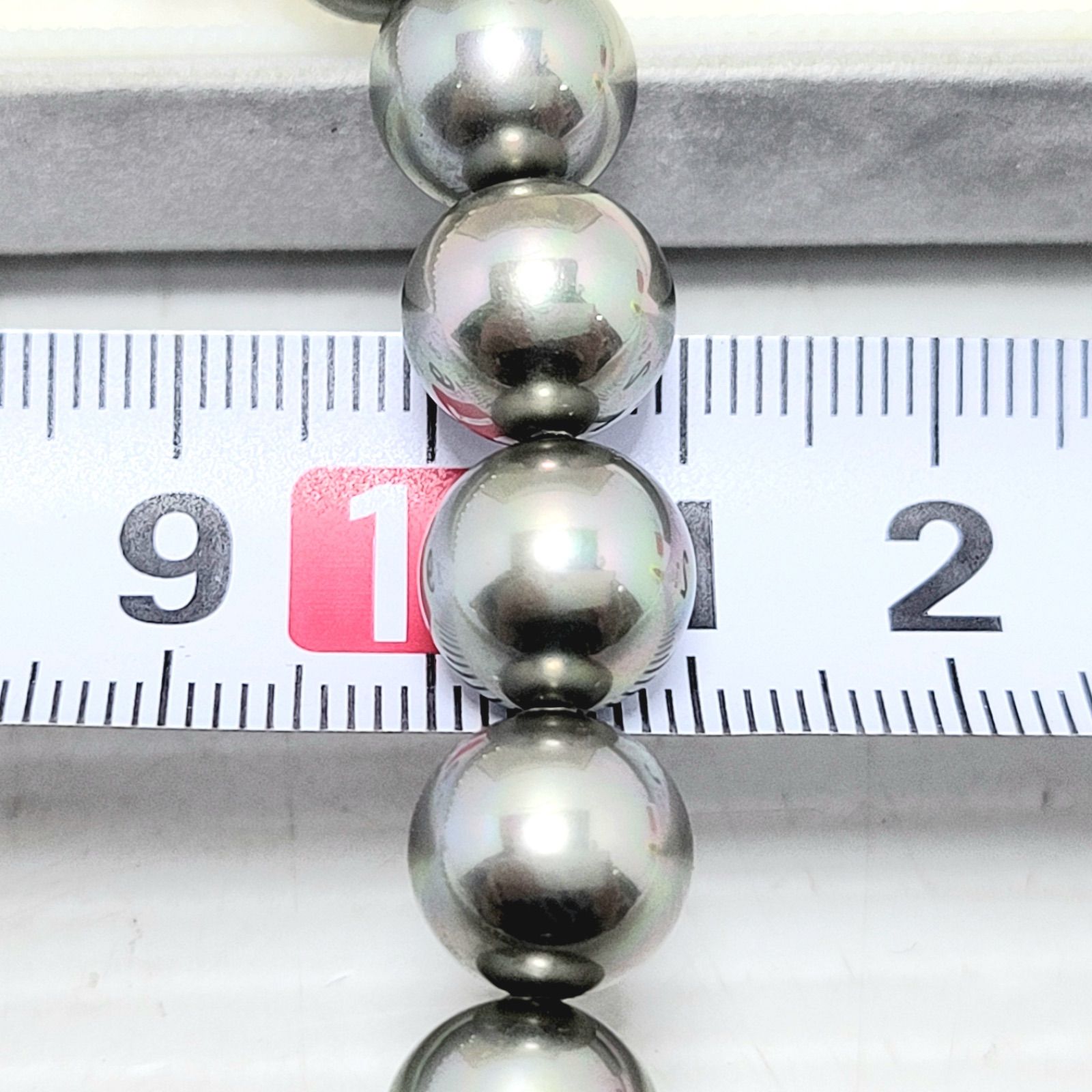 Yumi Katsura グレー真珠ネックレスとイヤリングセット mor-pearl-neck-set1.jpg