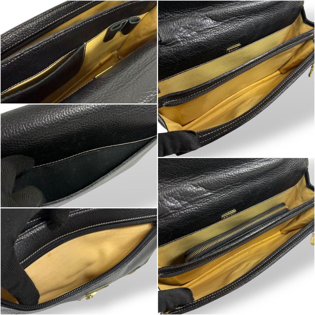 美品】BALLY バリー レザー 本革 セカンドバッグ クラッチバッグ 美品】BALLY バリー レザー 本革 セカンドバッグ クラッチバッグ