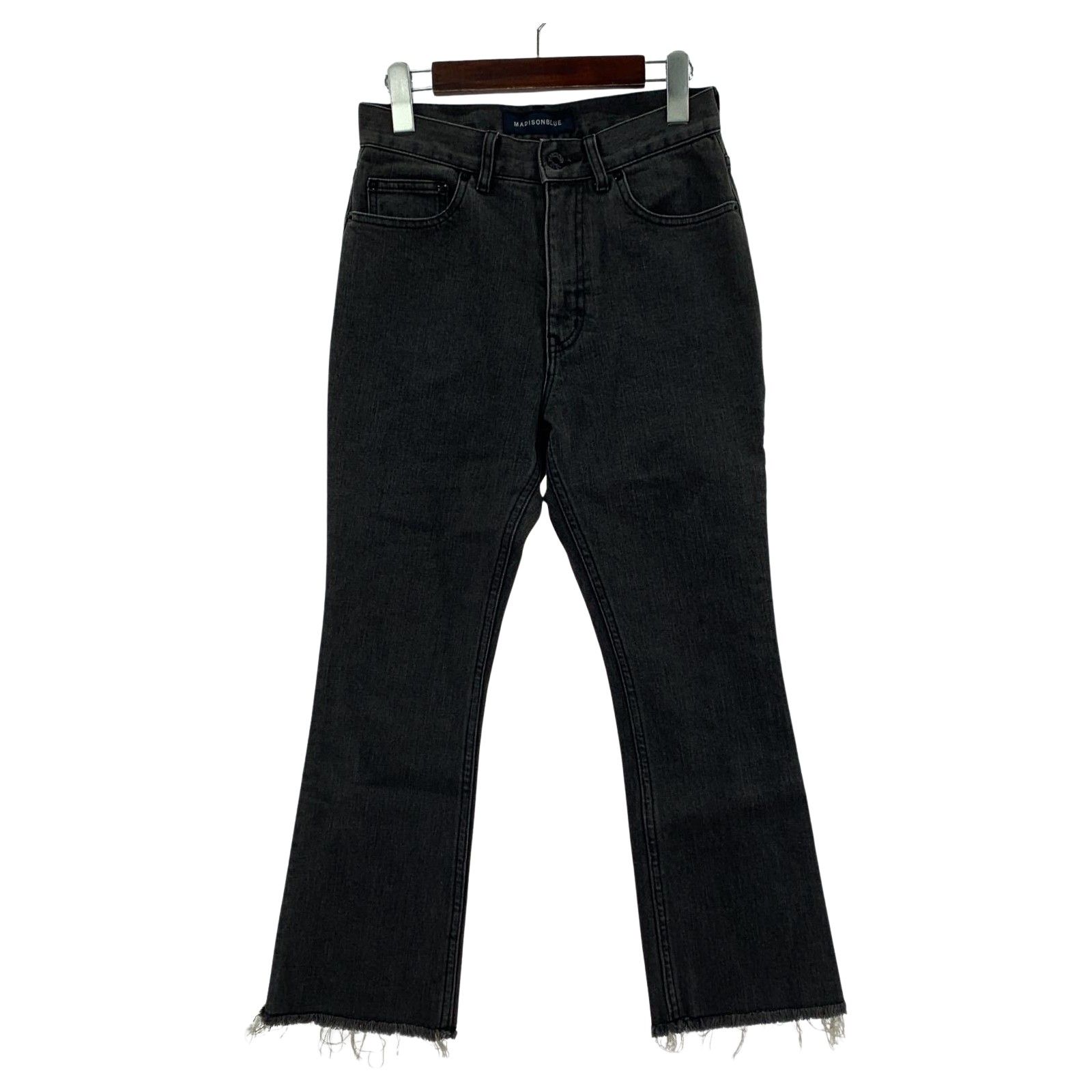 MADISONBLUE(マディソンブルー)のHEM CUT FLARE PT DENIM通販