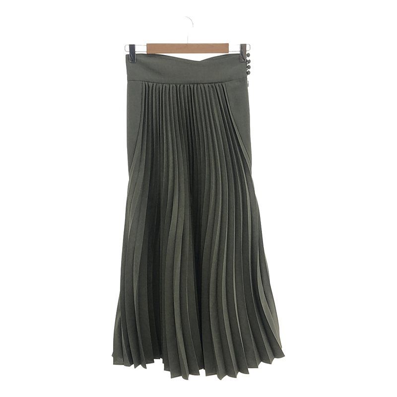 Mame Kurogouchi / マメクロゴウチ | 2022FW | Curved Pleated