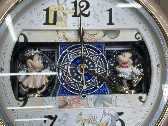 からくり時計 【中古】動作保証 SEIKO Disney ディズニー FW561A 電波