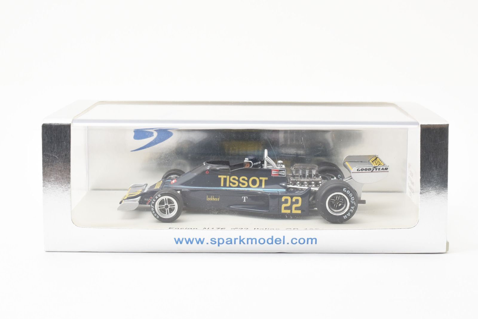 スパーク F-1ミニカー Spark 1/43 Ensign N176 1976 C.Amon 1976 Ensign N176 Amon – formula143