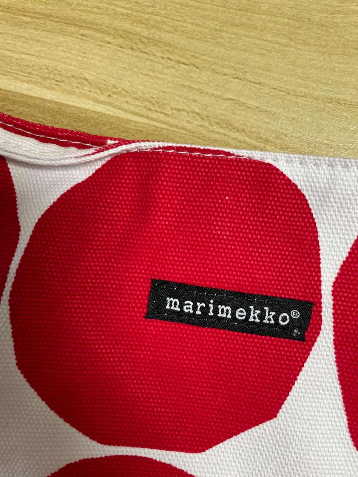 marimekko ショルダーバッグ レッドドット