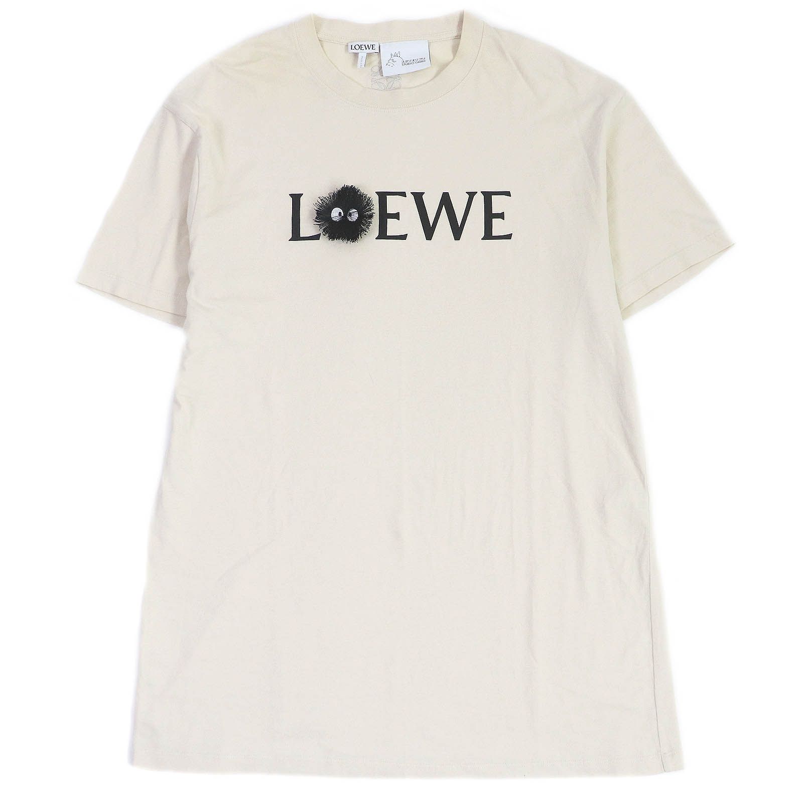 美品□LOEWE ロエベ 21SS H848341X01 スタジオジブリコラボ トトロ まっくろくろすけ 半袖Ｔシャツ ライトベージュ XS 正規品  メンズ - メルカリ