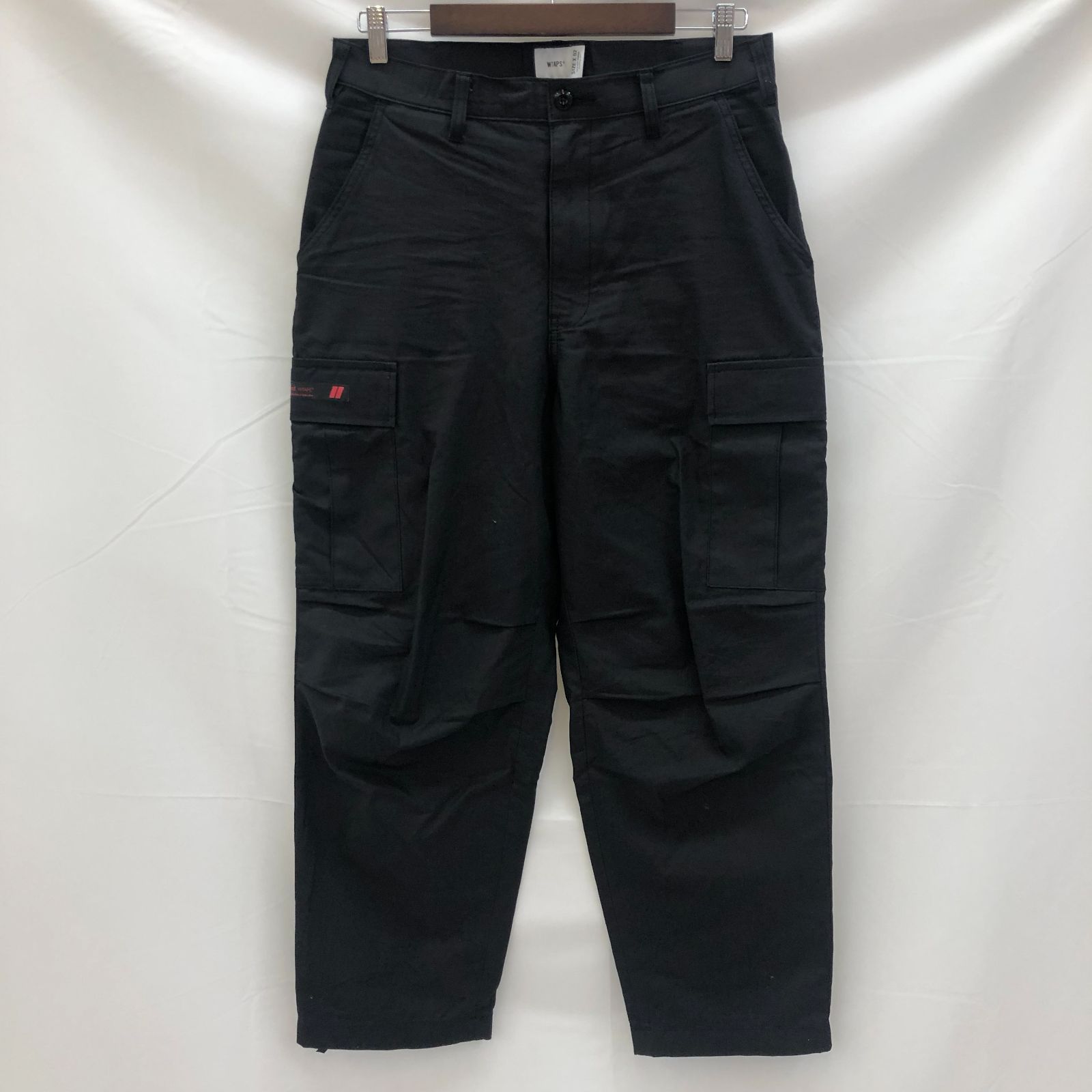 ずももさん　専用　カーゴパンツ MILT9601 ブラック WTAPS 24AW MILT9601 TROUSERS COTTON. RIPSTOP BLACK 02 ダブル