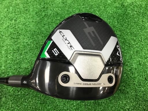 キャロウェイ ELYTE MAX FAST 5W フェアウェイウッド FW LIN-Q GREEN 40 for CW ELYTE FW フレックスSR メンズ 男性用 右利き 右用 Bランク ゴルフクラブ