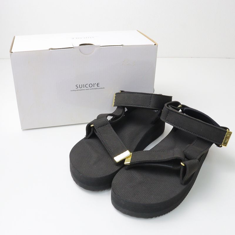 美品⭐️別注 ドゥーズィエムクラス スイコック サンダル／ブラック／37 Deuxieme Classe(ドゥーズィエムクラス)の「【SUICOKE