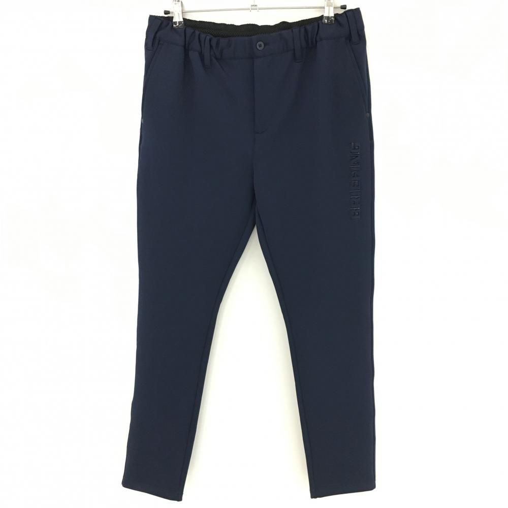 SALE20％OFF【超美品】ブリーフィング ストレッチパンツ ネイビー ダンボールニット   メンズ L ゴルフウェア 2022年モデル BRIEFING