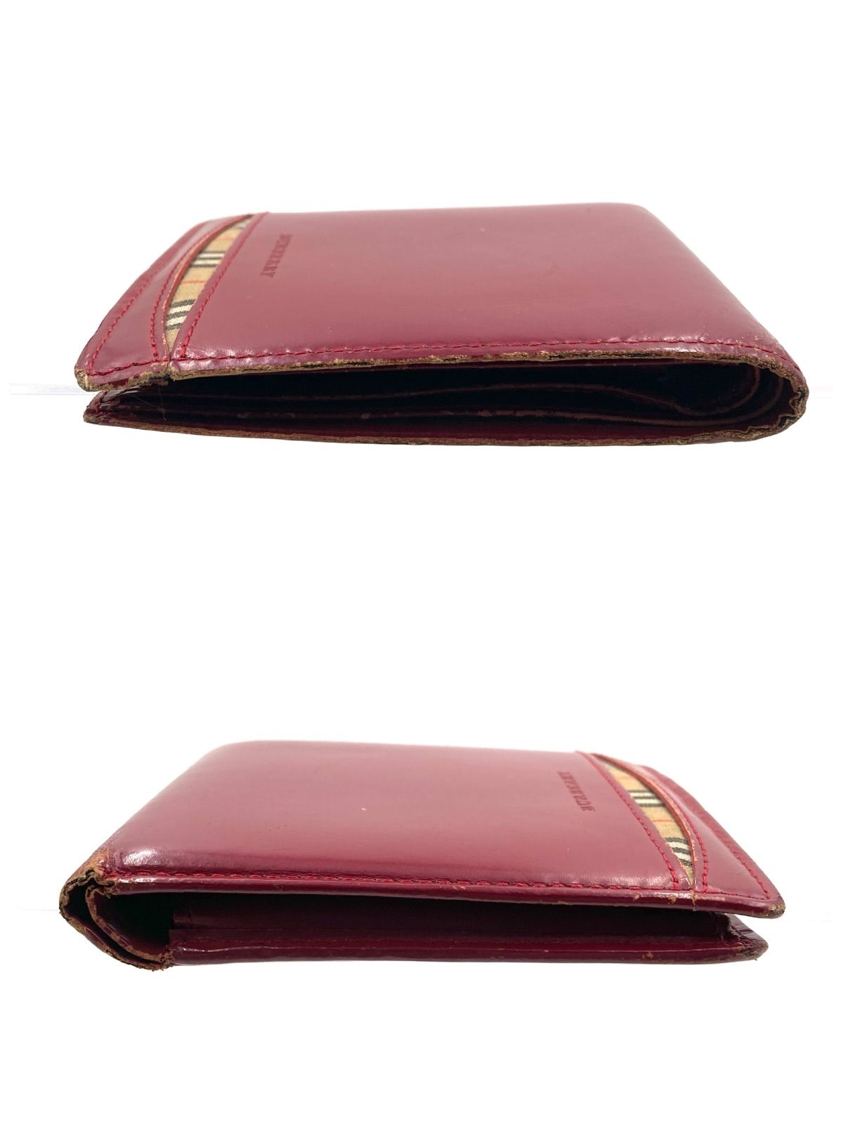 BURBERRY バーバリー ノバチェック 二つ折り折り財布 ミニ