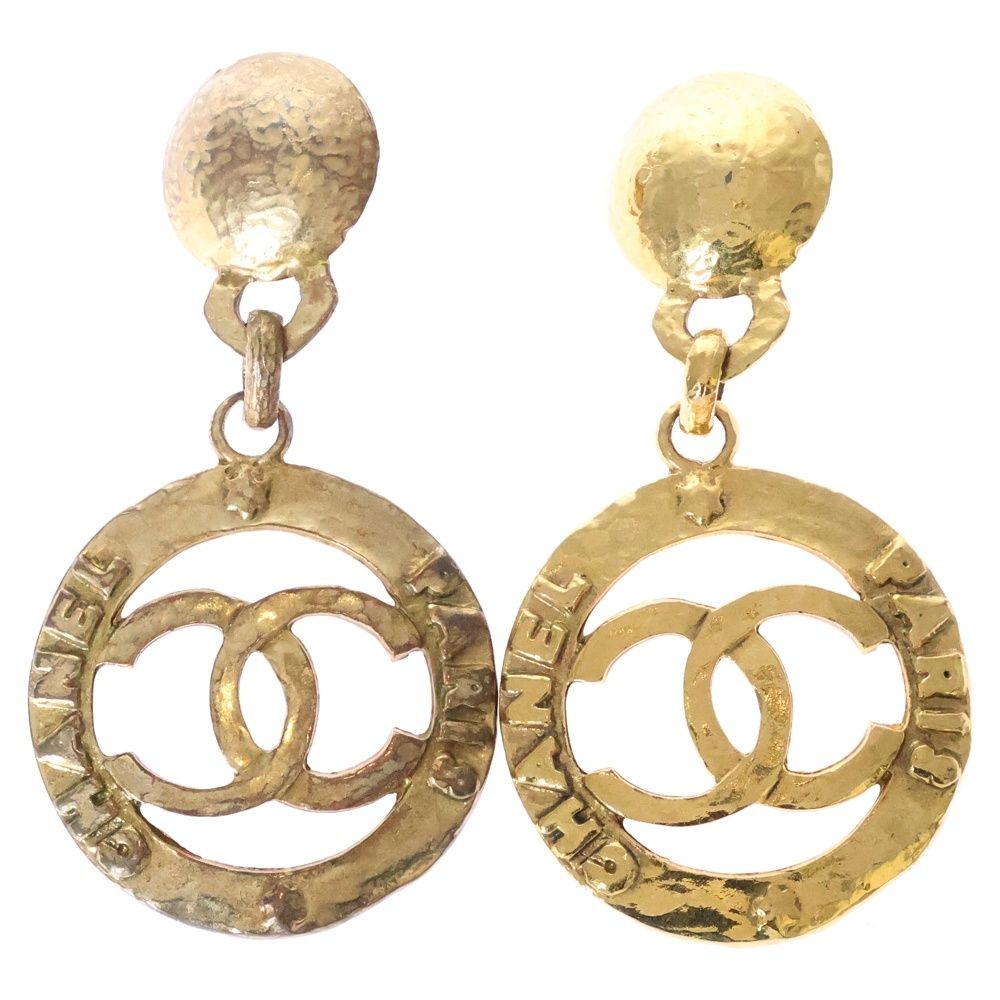 CHANEL シャネル ココマーク イヤリング イヤーアクセサリー ゴールド GP 28