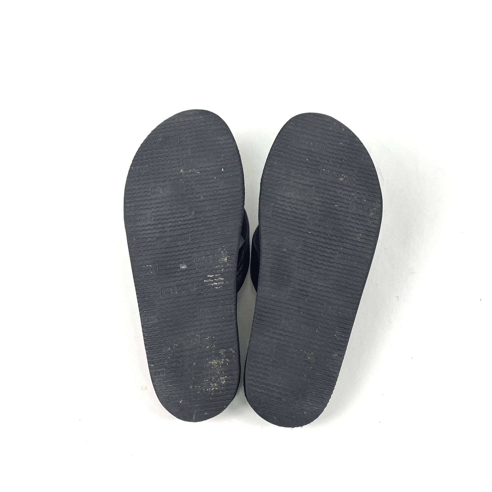 クラシックレザーシングルレイヤーサンダル