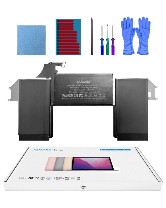 ASMARK Macbook Air A2179 バッテリー 交換 適用 13インチ 2020 A1965 バッテリー 13-inch