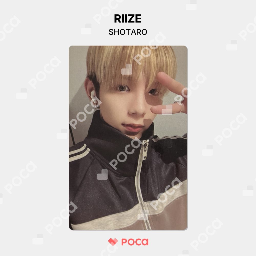 RIIZE ショウタロウ トレカ セット RIIZE LOUD ソウルコン ジャケット