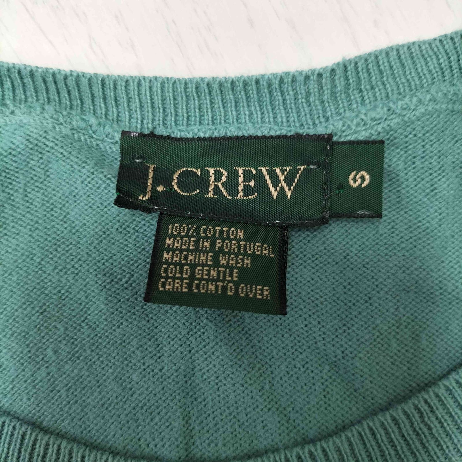 ジェイクルー J.CREW 90S 緑タグ ポルトガル製 コットン ニット