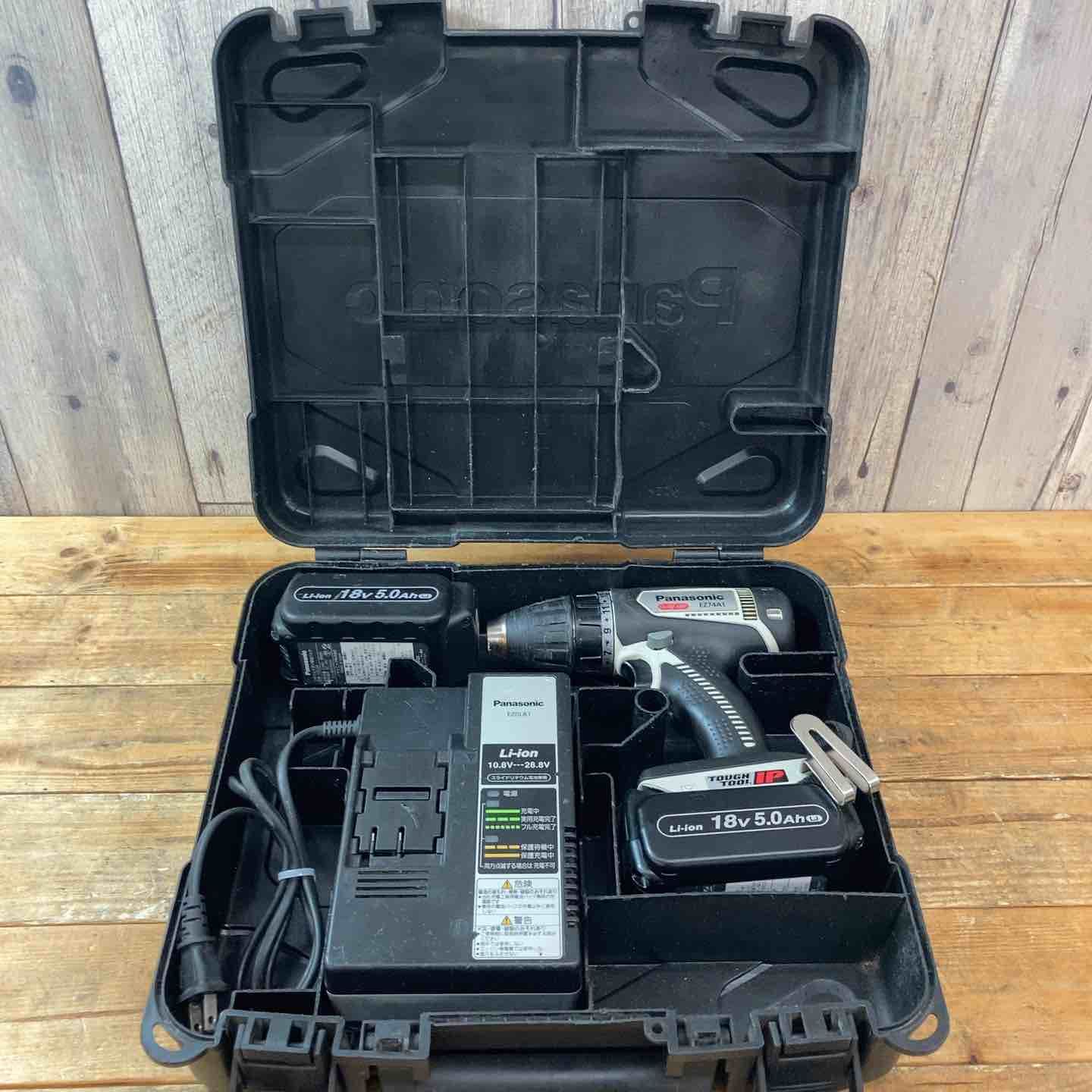 品 パナソニック Panasonic コードレスドリルドライバ EZ74A1LS2G-H 東大和店