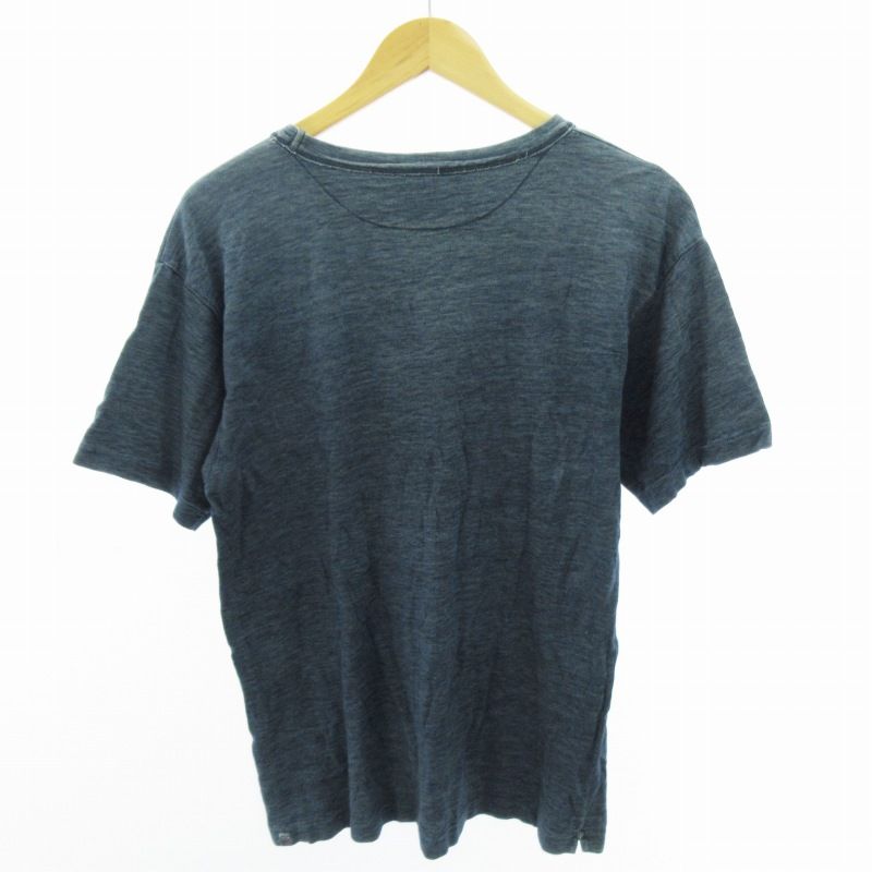 45R フォーティーファイブ　インディゴ染め Tシャツ　3（L） 45R フォーティーファイブ インディゴ染め Tシャツ 3（L
