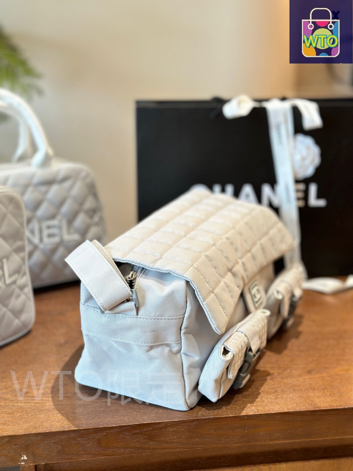 今日特価】Chanel Vintage Gym Bag シャネル ヴィンテージ ジム