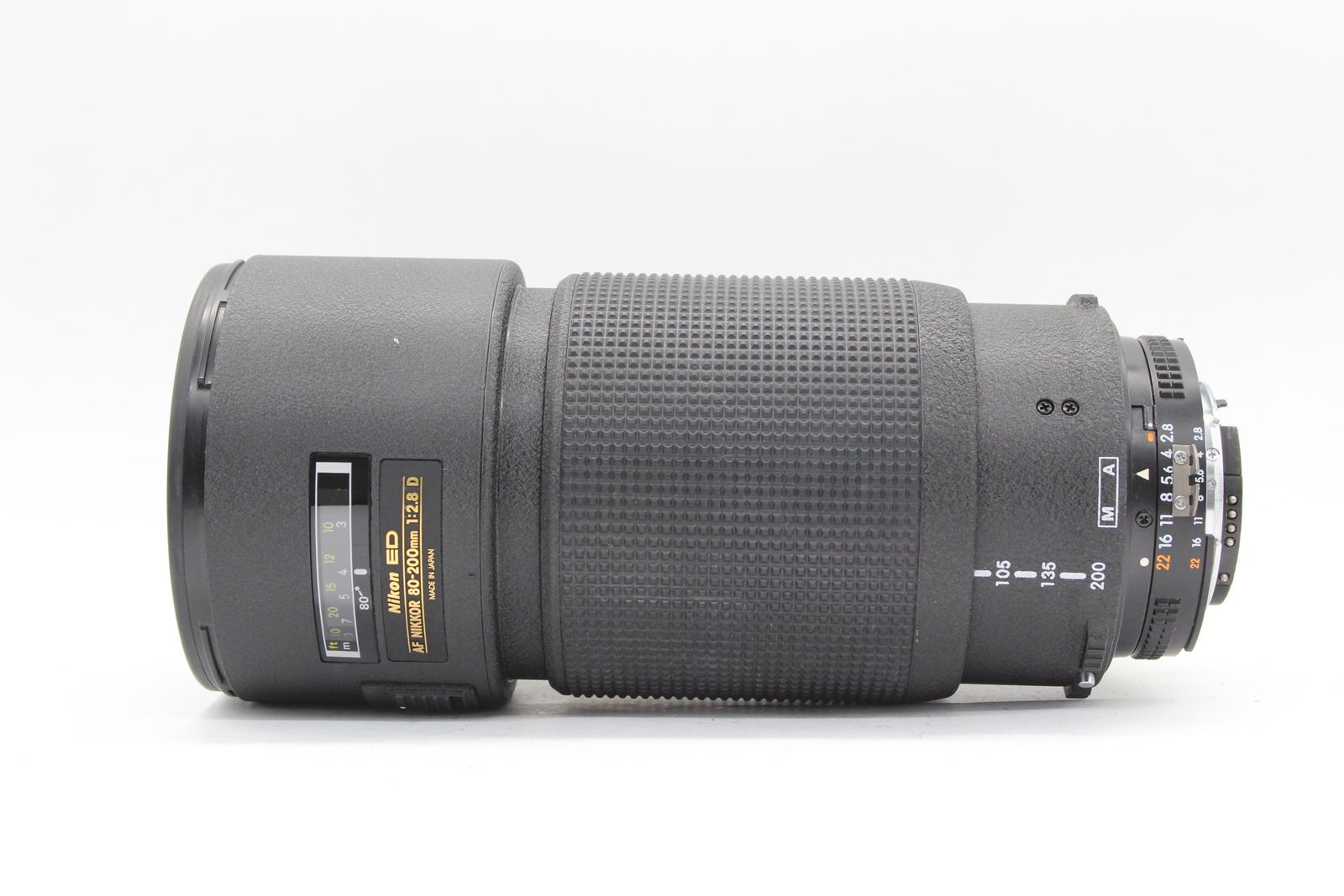 外観美品】 ニコン Nikon ED AF Nikkor 80-200mm F2.8 D 前後キャップ