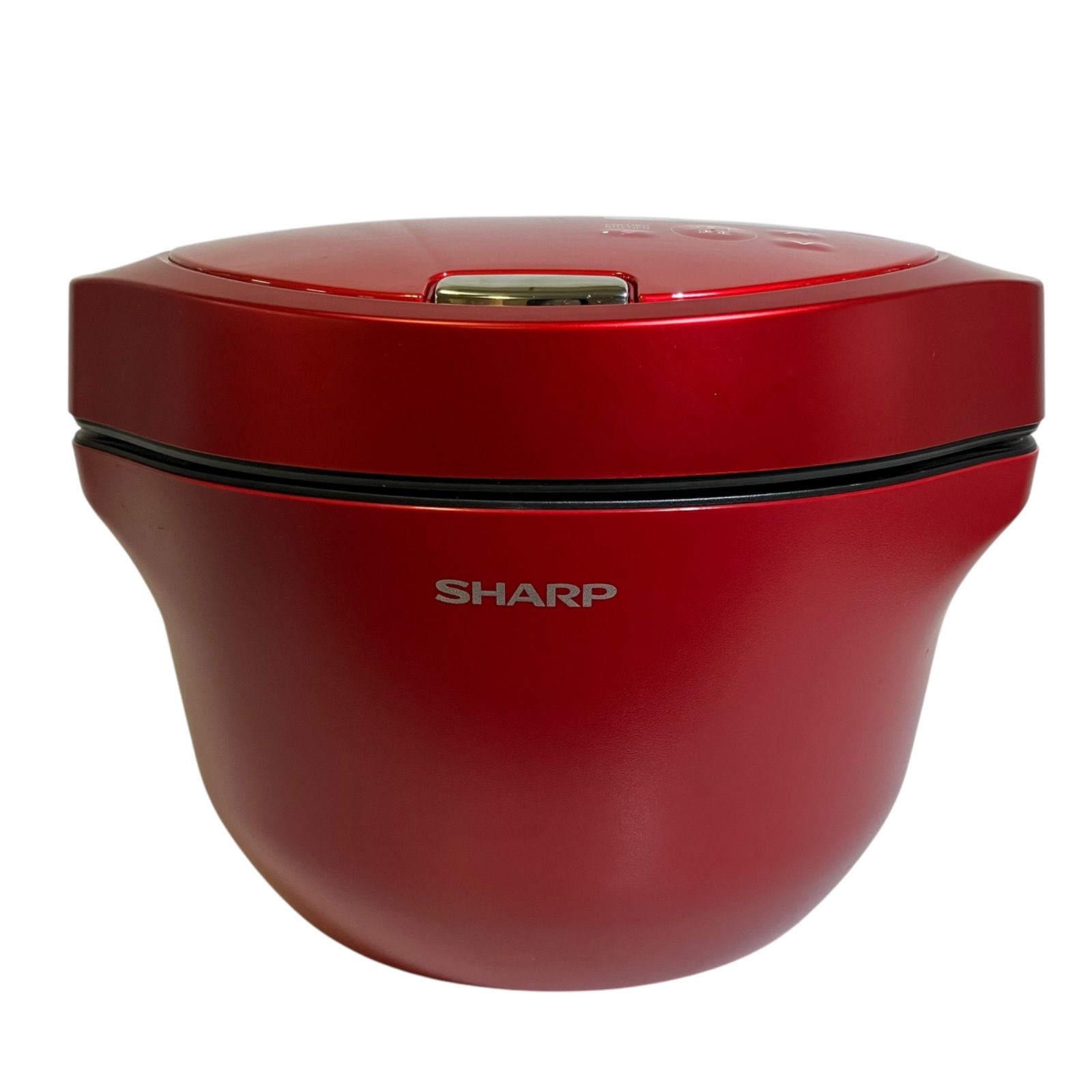 生活家電 SHARP 水なし自動調理鍋 ヘルシオホットクック レッド系 2.4L 2～
