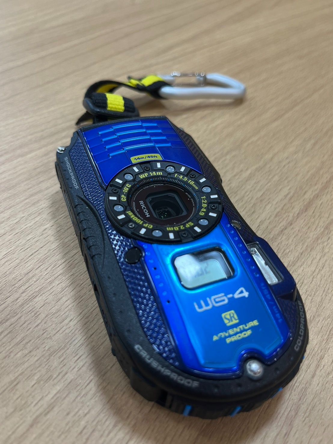 RICOH リコー WG-4 GPS ブルー カメラ KT4285 - メルカリ