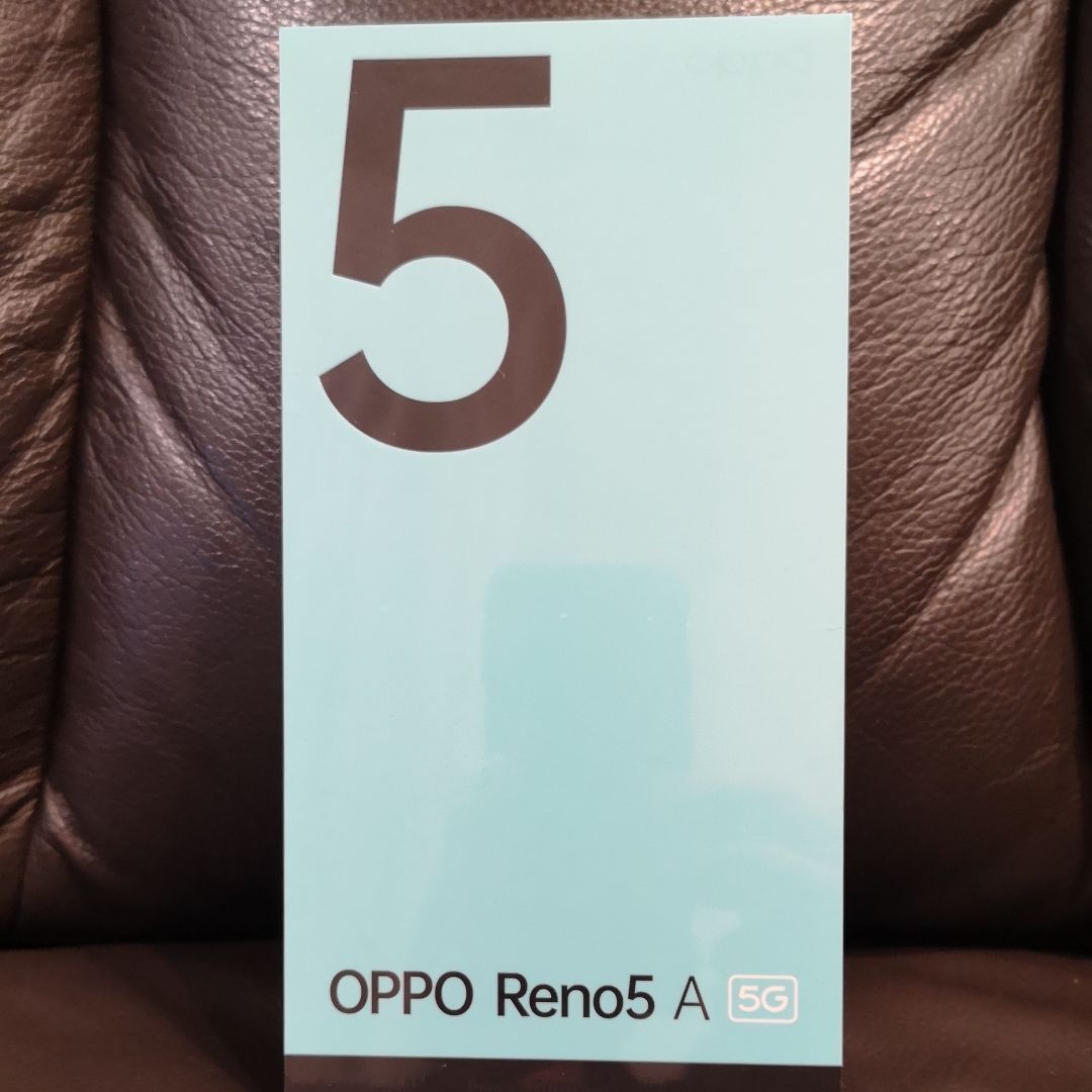 新品　OPPO Reno5 A シルバーブラック　Y!mobile