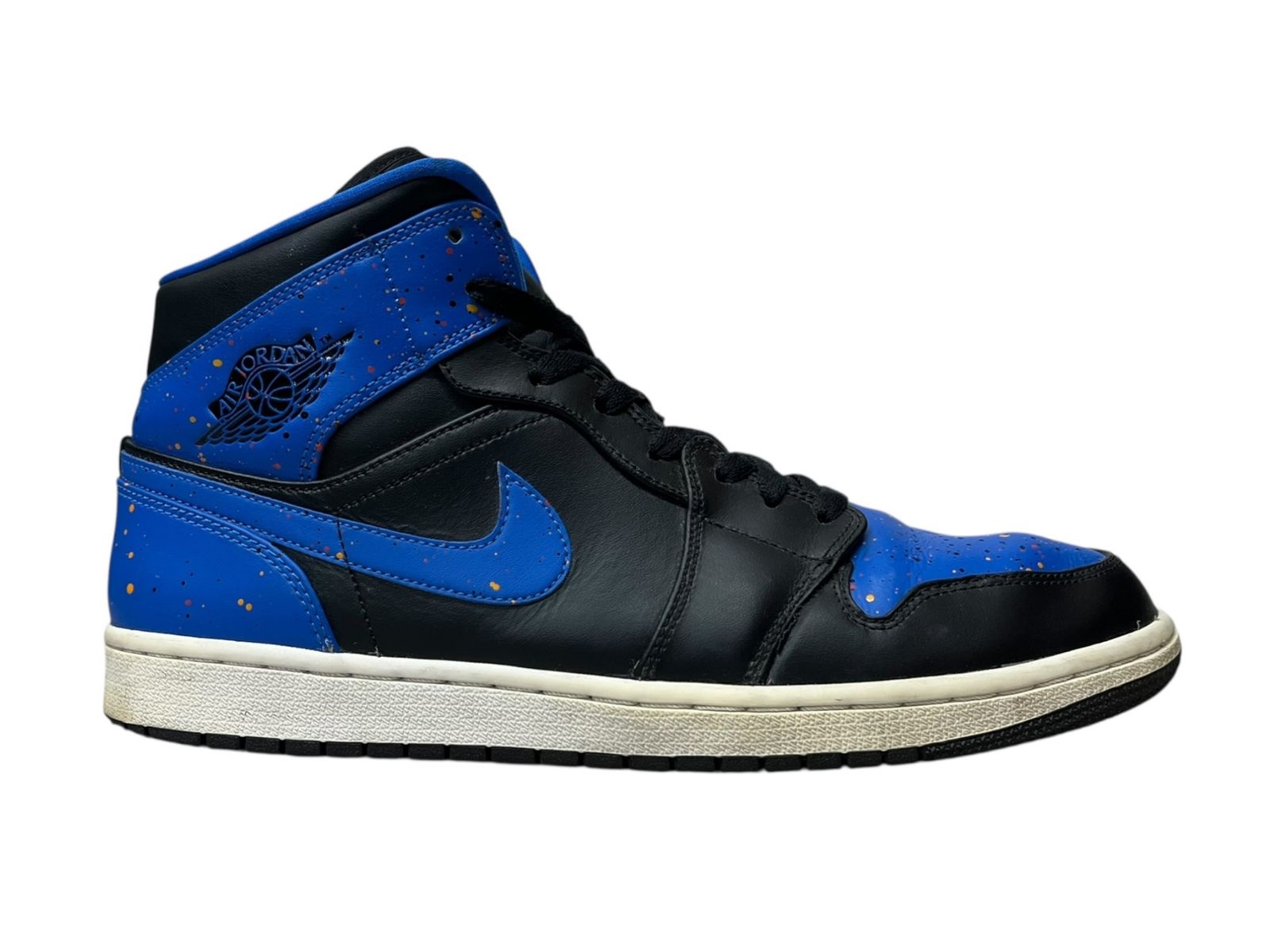 NIKE ナイキ AIR JORDAN 1 RETRO MID エア ジョーダン ミッド スニーカー 554724-048 29 cm US 11 ブルー×ブラック メンズ 199