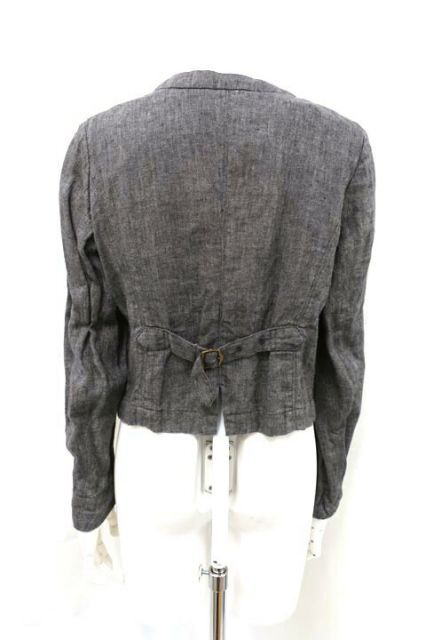 中古】pas de calais パドカレ ジャケット レディース グレー
