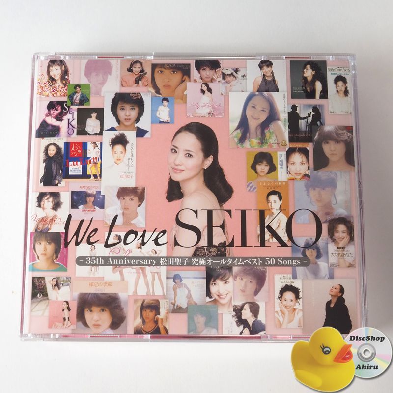 「We Love SEIKO」-35thAnniversary松田聖子究極オールタイムベスト50Songs-(初回限定盤A)(3CD+DVD) [CD] Amazon.co.jp: 「We Love SEIKO」-35thAnniversary松田聖子究極