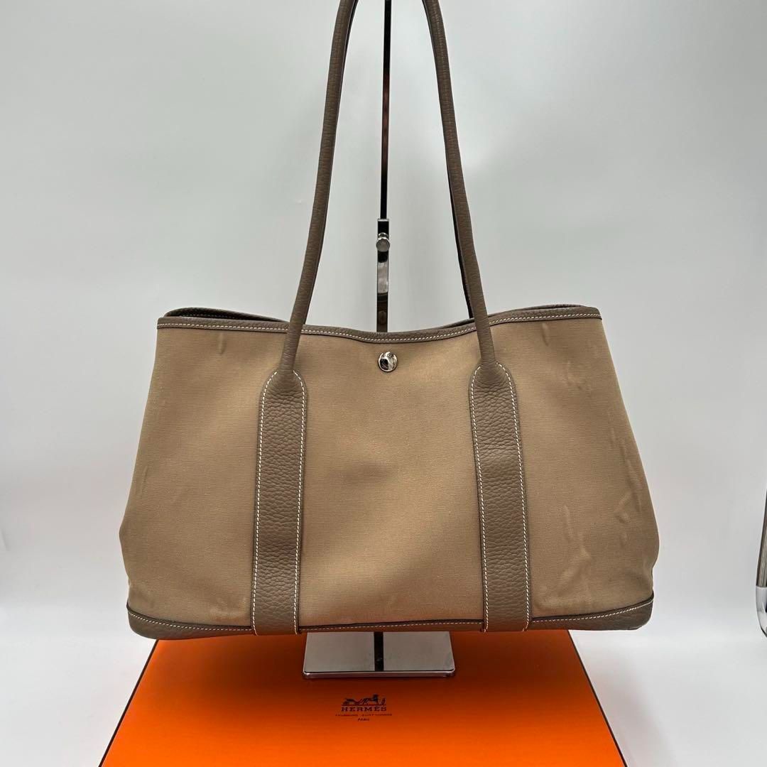 ❣️エルメス❣️HERMESガーデンパーティ38ハンド•トートバッグ刻印□O ❣️エルメス❣️HERMESガーデンパーティ38ハンド•トートバッグ