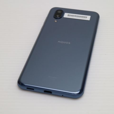 超 SHV46 クラッシィーブルー スマホ 本体 白ロム 土日祝発送OK 06000