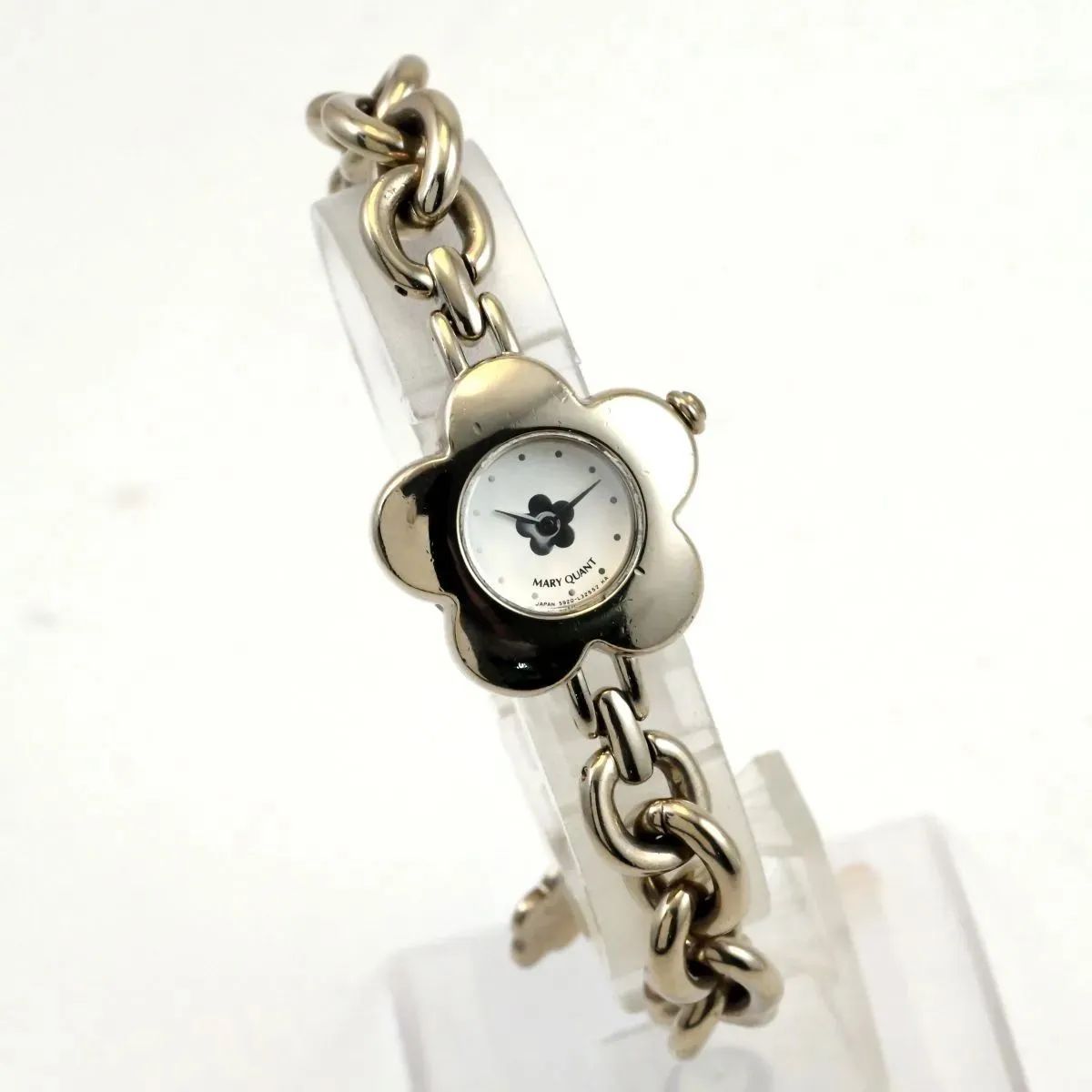 動作品 MARY QUANT デイジー 女性用腕時計 クォーツ マリークワント 