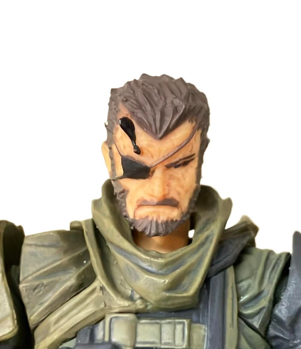 メタルギアソリッド5　ヴェノムスネーク　フィギュア　オリーブドラブ野戦服　海洋堂 マイクロヤマグチ／リボルミニ ヴェノム・スネーク オリーブ