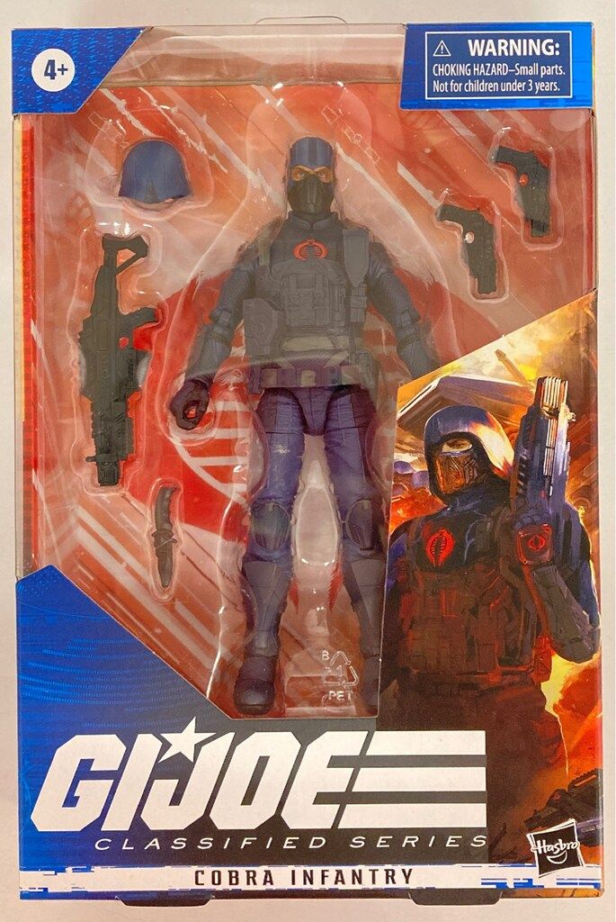 HASBRO　GI JOE　 24 / CLASSIFIED COBRA INFANTRY 6インチ