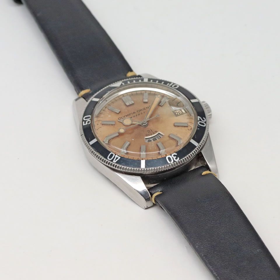 OLYMPIA ORIENT WEEKLY 21 DIVER REF.O-19639オリエント