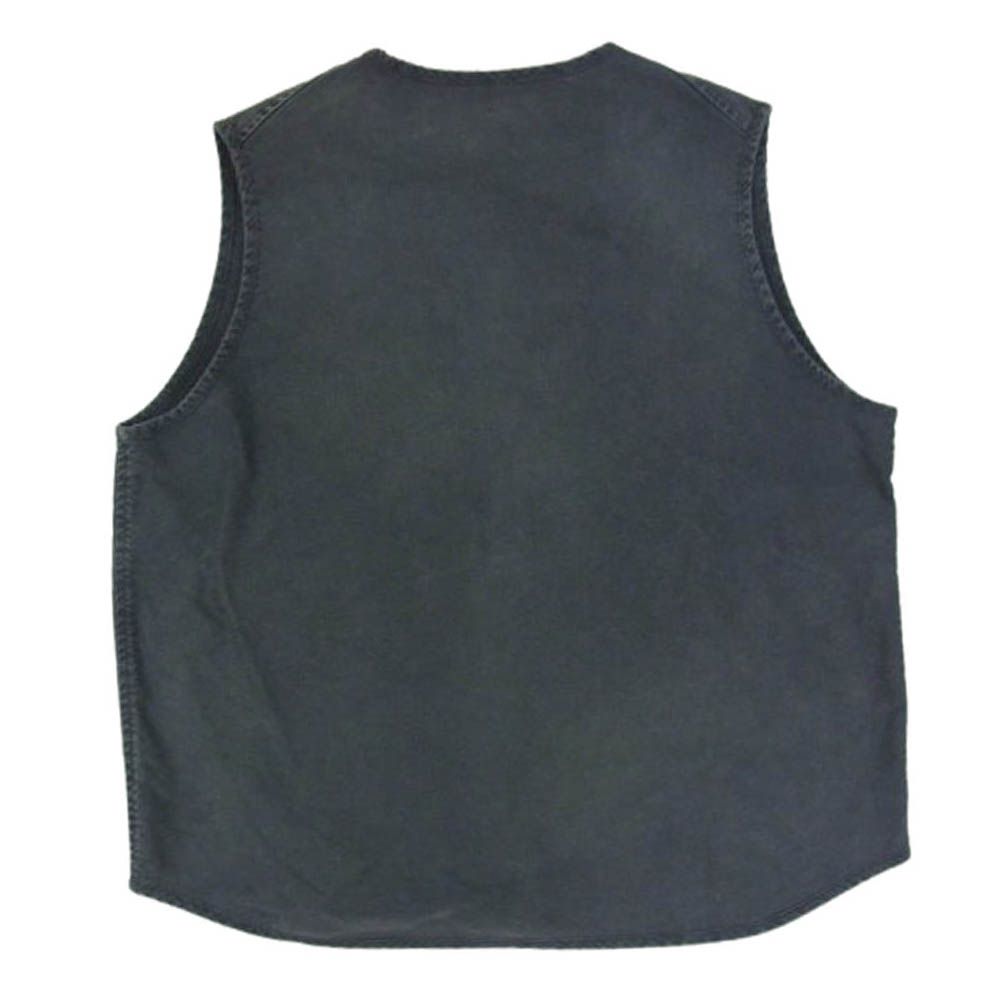 PORTER CLASSIC ポータークラシック VINTAGE TRAVELER PULLOVER VEST CUSTOM MOLESKIN ヴィンテージ トラベラー プルオーバー ベスト ブラック系 2