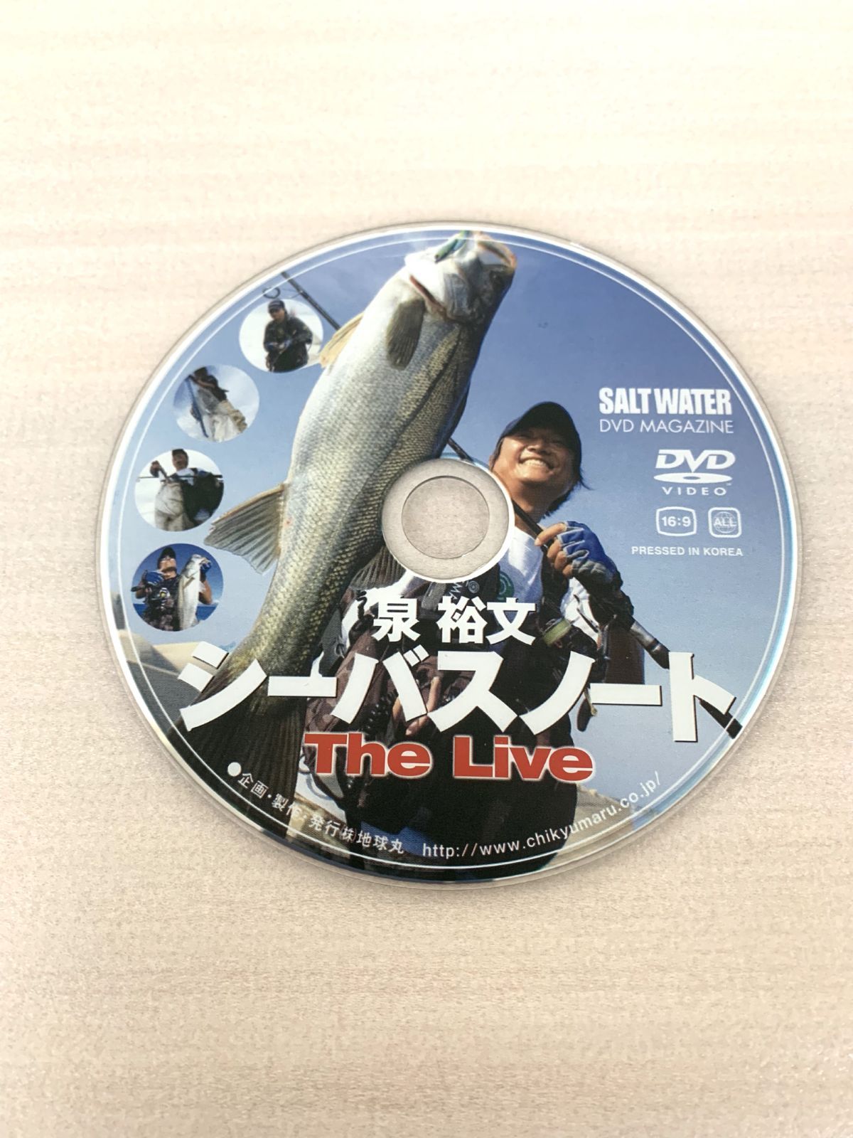 泉 裕文シーバスノート The Live DVDと本セット 泉 裕文シーバスノート The Live DVDと本セット