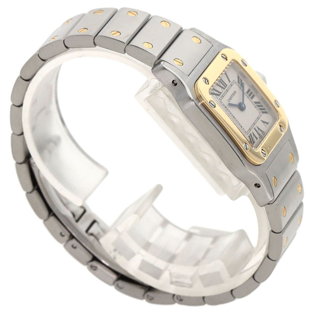 CARTIER カルティエ W20012C4 サントスガルベ SM 腕時計 SS SSxK18YG