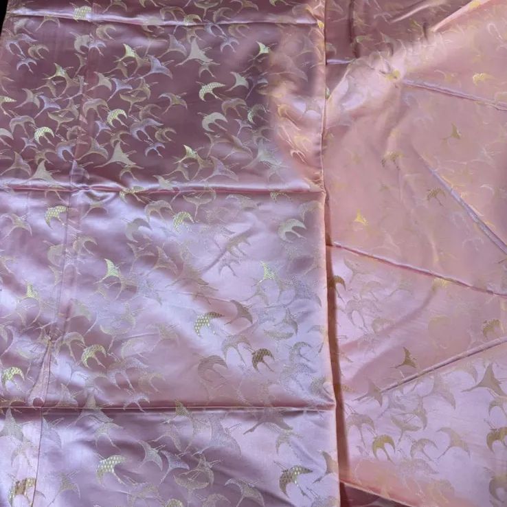 未使用品 敷布団掛け布団セット | 緞子布団 高級婚礼布団 真綿布団 干
