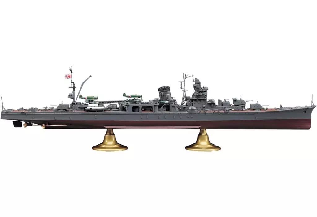 猫 新品】プラモデル 1/350 日本海軍 軽巡洋艦 矢矧 “レイテ沖海戦
