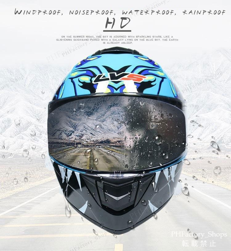 オートバイ用フルフェイスヘルメット DOT認証 バイクヘルメット 軽量 モトクロスヘルメット 男女兼用 ダブルシールド ジェットヘルメット ホワイト B20 FFCRYSTALESIA_COM