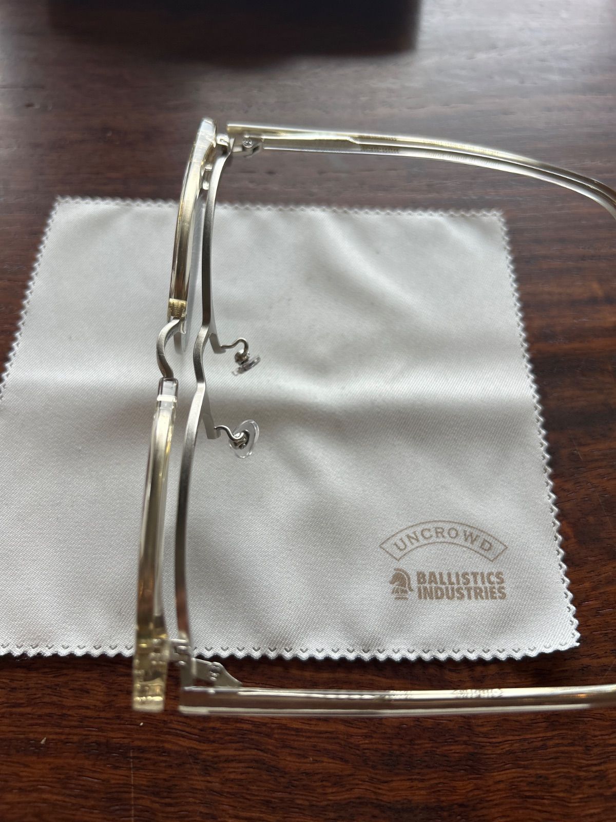 Ballistics FLIP UP GLASS CLEAR FRAME×GRAY LENS バリスティックス 