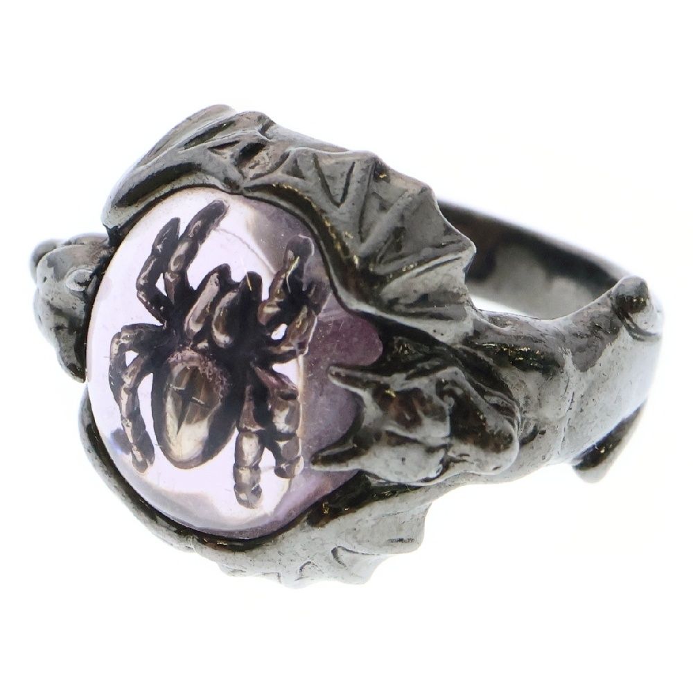 Bizarre (ビザール) ストーン付き スパイダーリング シルバー 18