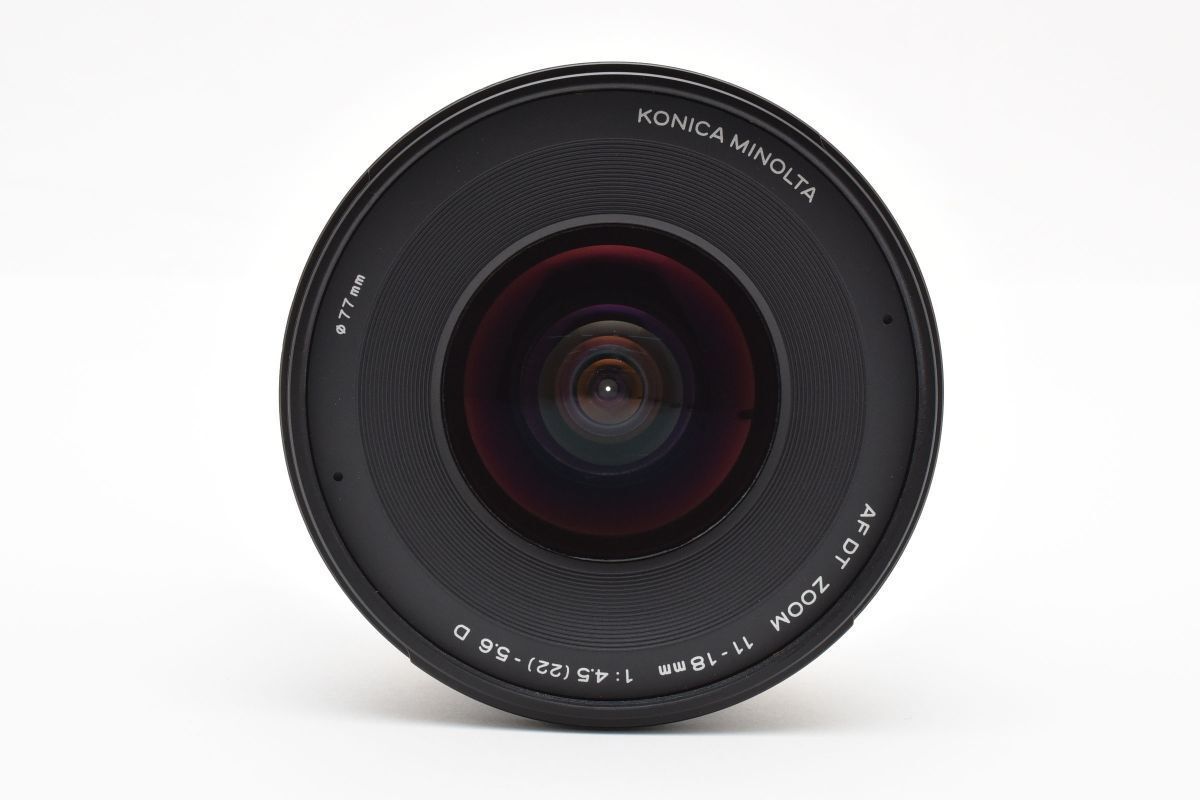 上品 KONICA MINOLTA AF DT ZOOM 11-18mm F4.5-5.6 D YM4590 55