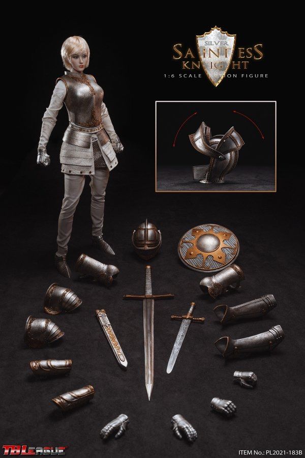 TBリーグ 1/6 アクションフィギュア セイントナイト シルバー 1/6 TBLeague PL2021-183B Saintess Knight シルバー 女性 - メルカリ