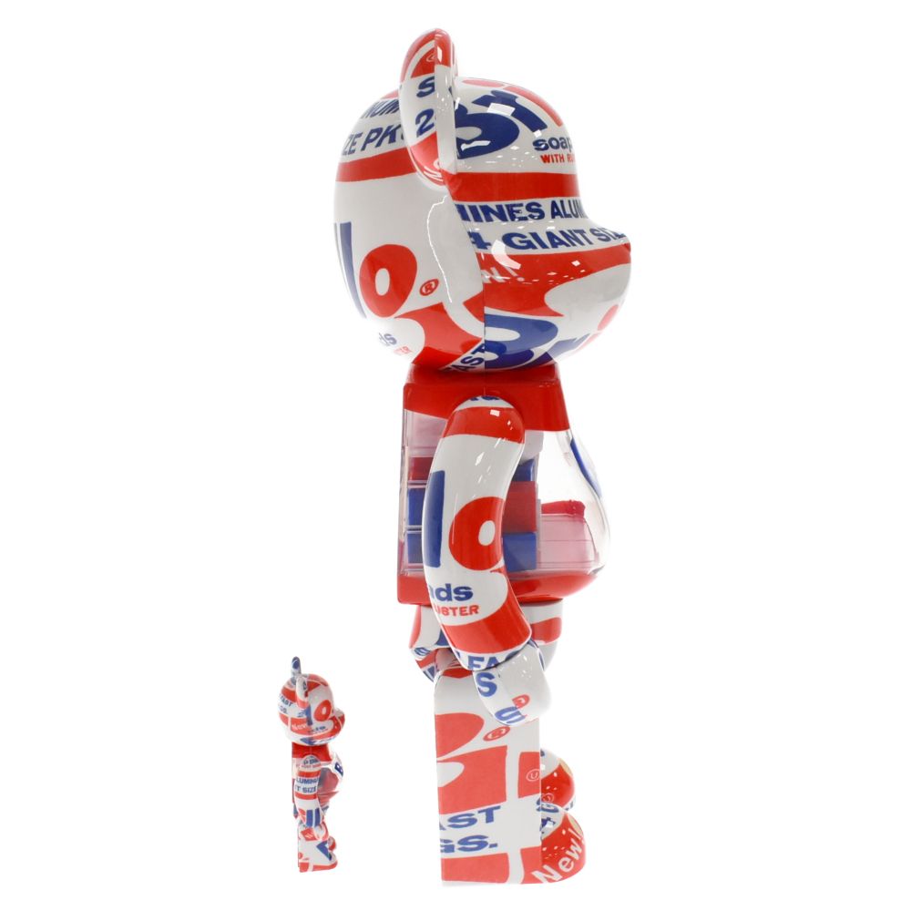 その他 MEDICOM TOY - BE@RBRICK_ANDY WARHOL&quot;Brillo&quot; 100%400% Be@rbrick Andy Warhol “Brillo” 100% & 400% Collectible Set