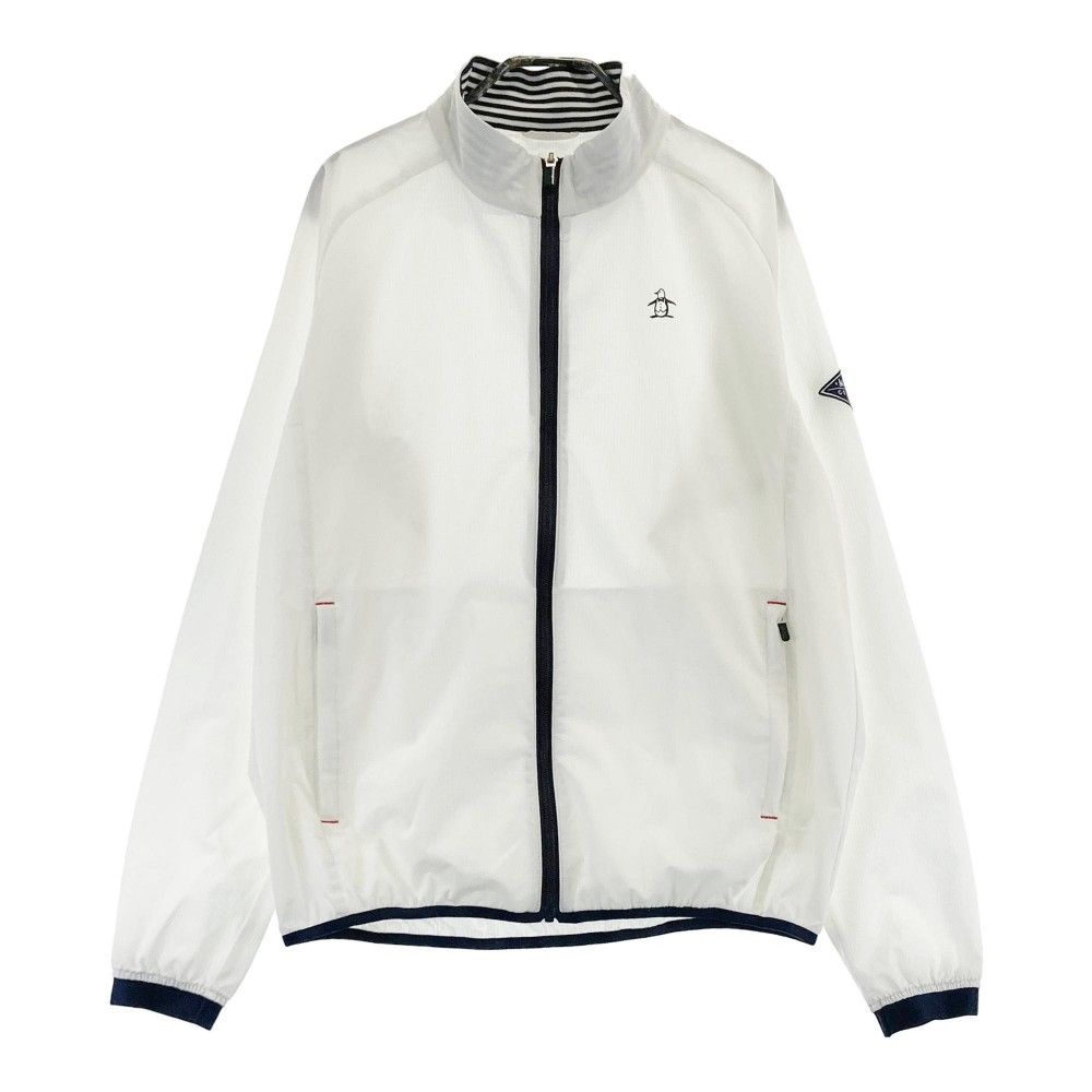 サイズ：L MUNSING WEAR マンシングウェア  ジップジャケット  ホワイト系 [240101361181] ゴルフウェア メンズ ストスト