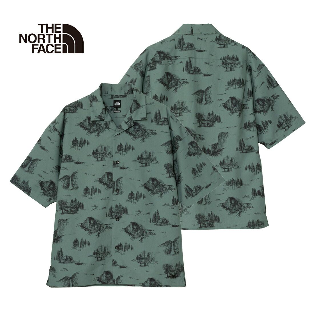 ザ ノース フェイス S|S アロハベントシャツ M L Aloha Vent shirt 半袖シャツ 1点のみメール便可 NR22532 トップス 父の日ギフト