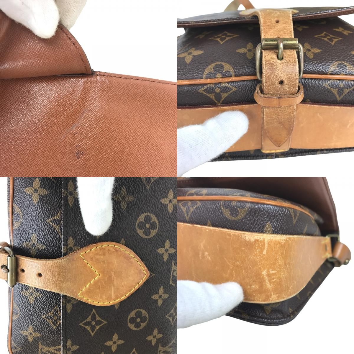 LOUIS VUITTON ルイヴィトン ショルダーバッグ カルトシエールGM M51252 モノグラムキャンバス ブラウン レディース【鑑定書付き】  - メルカリ